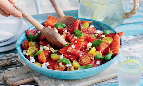 Watermelon salad
