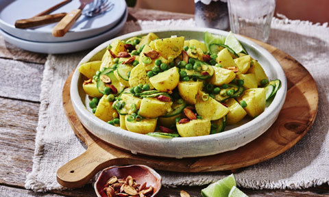 curried potato salad