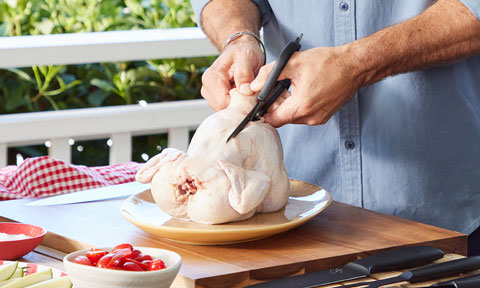 raw whole chicken