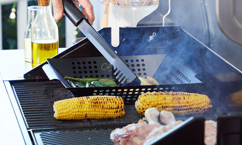 corn on a bbq