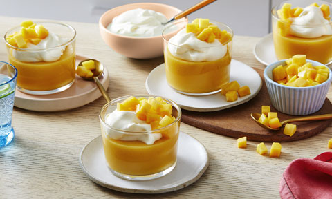 Mango Ribel Pudding Mango Pudding Recipe | Chinese-Style Fresh Mango Pudding | Coles