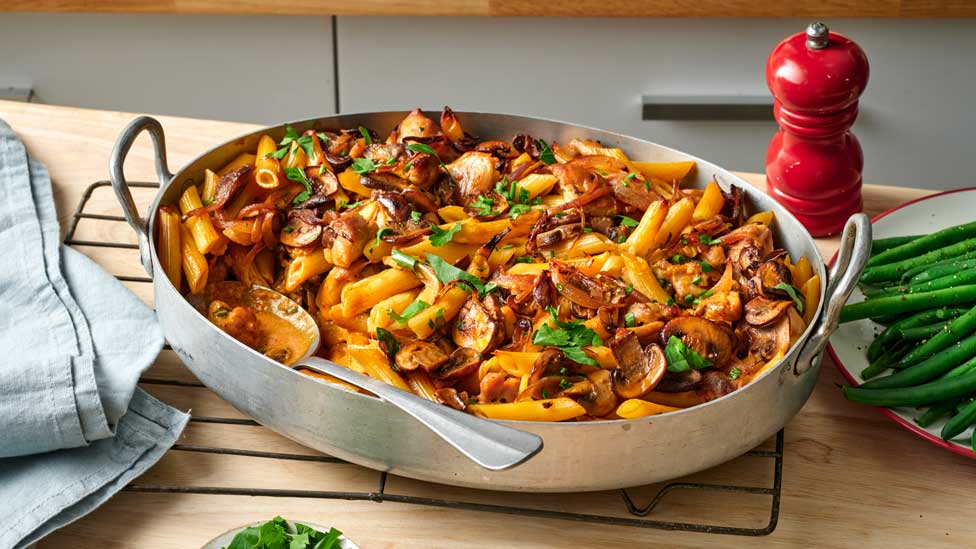 Chicken stroganoff