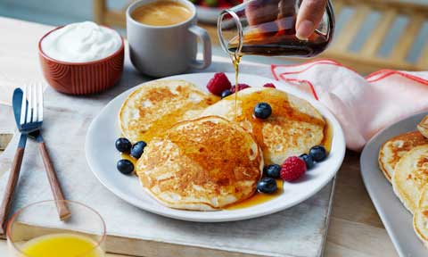 Eggless pancakes