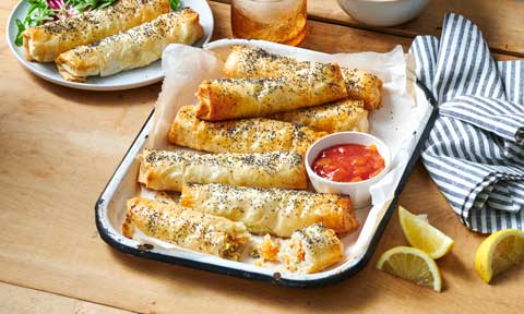pumpkin fetta rolls