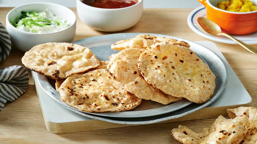 Homemade roti