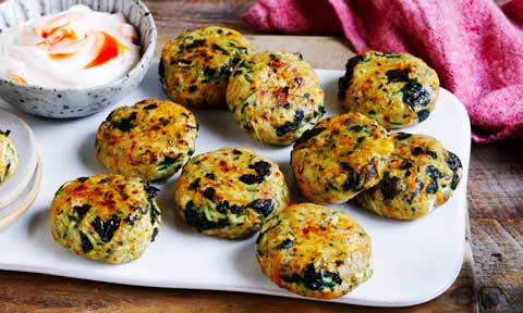 chicken and veggie nuggets