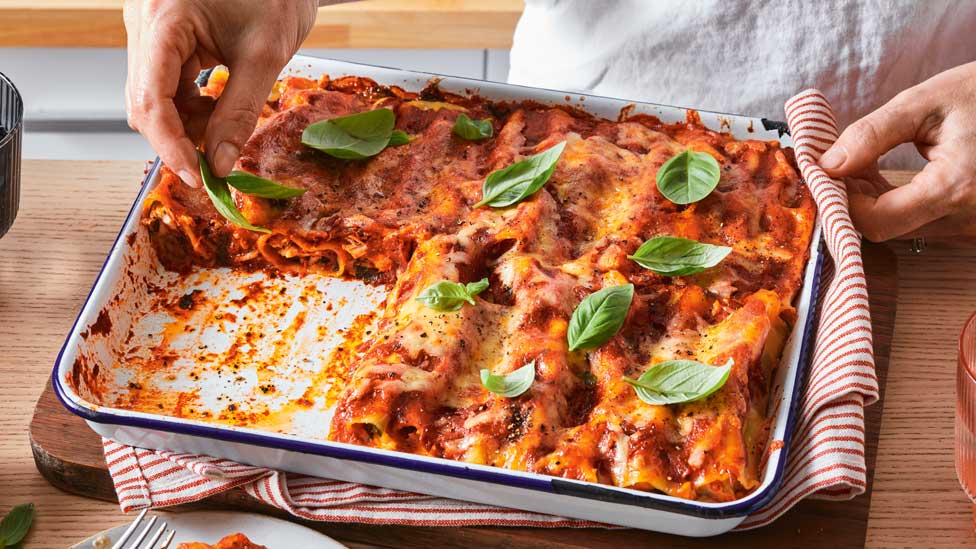 Chicken cannelloni