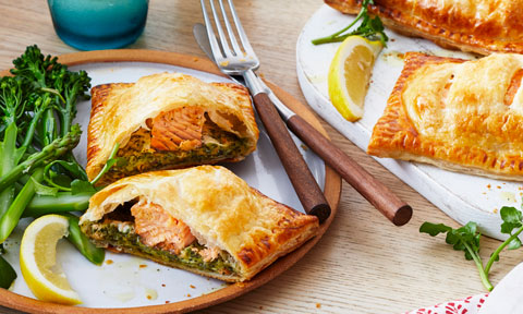 Salmon en croûte