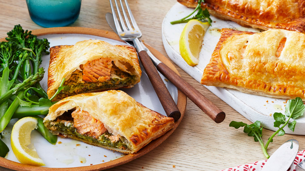 Salmon en croute