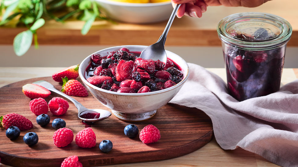 Berry compote