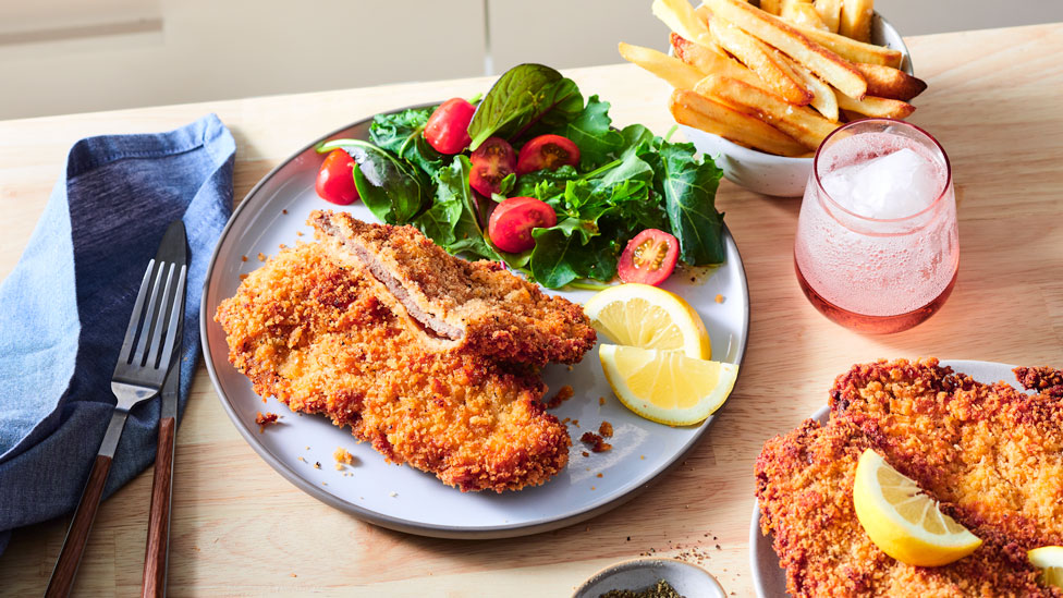 Crumbed steak