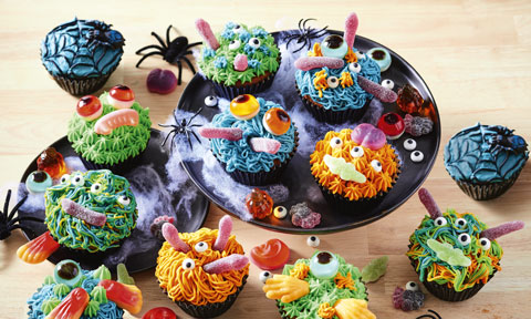 Halloween cupcakes