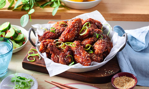 Korean fried chicken