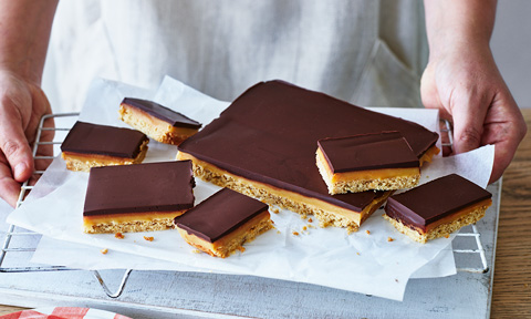 caramel slice