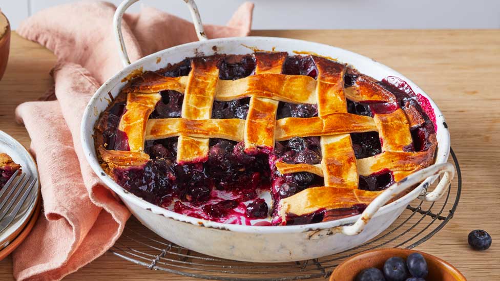 blueberry pie