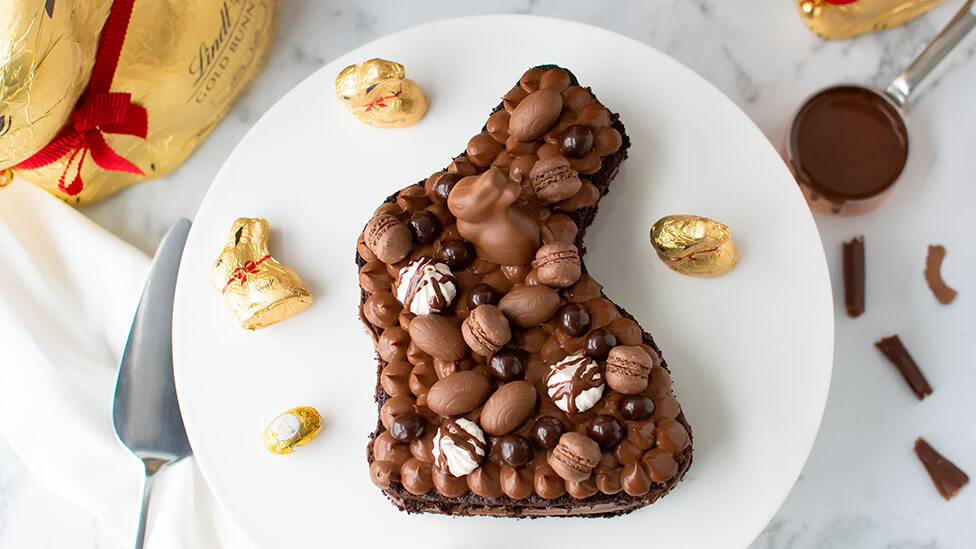 Lindt Gold Bunny Cake