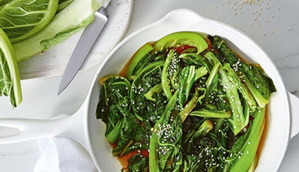 Healthy dish with noodles and vegetables