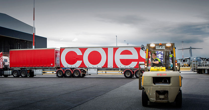 coles truck