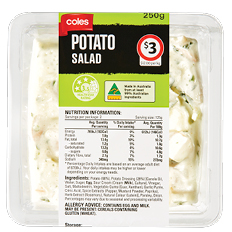 1 packet of Coles Potato Salad 250g
