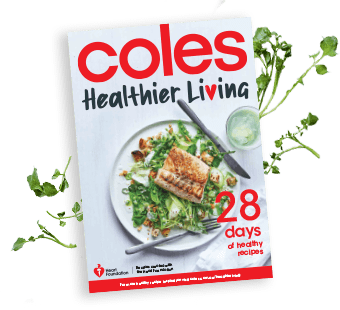Coles Healthier Living logo