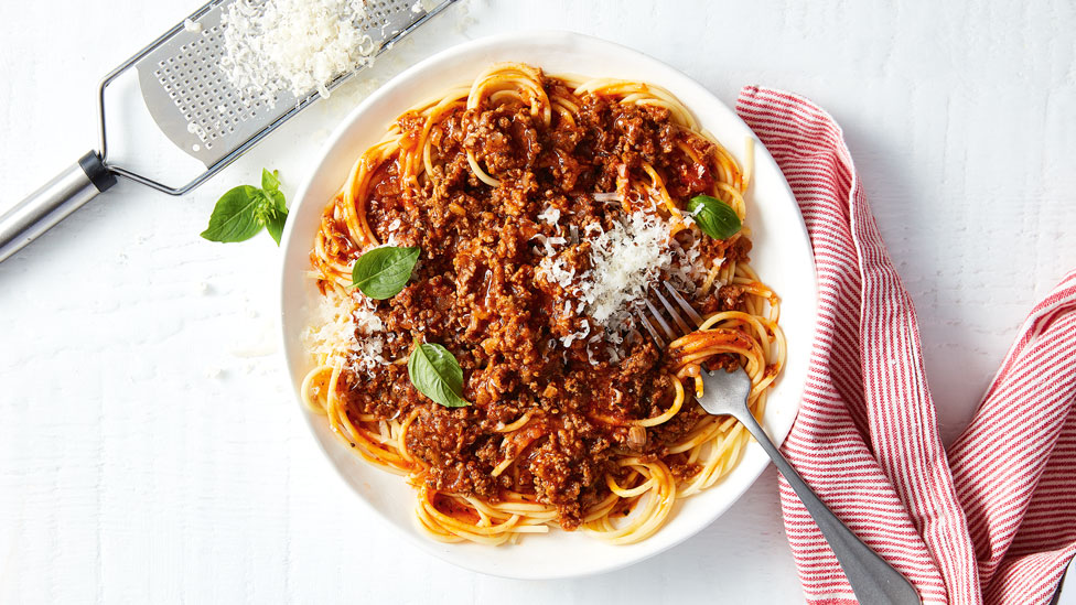 Adam Luttrell's spaghetti bolognaise 