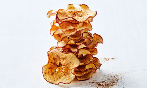 Courtney Roulston's cinnamon apple chips