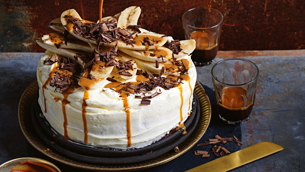 Banoffee layer cake