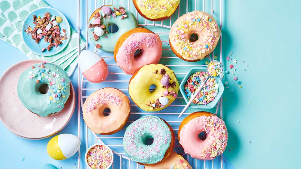 Easter doughnuts