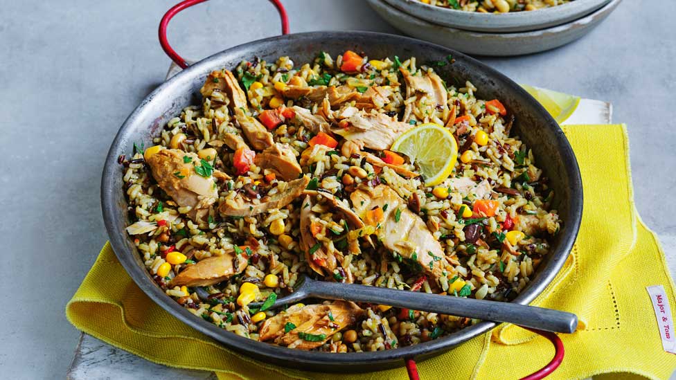 Easy tuna spiced rice
