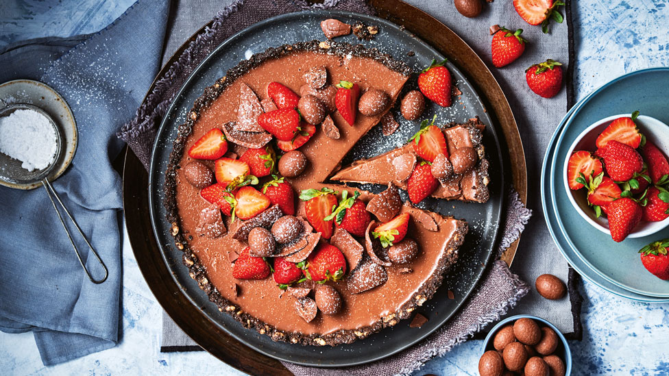 Tasia and Gracia Seger's no-bake chocolate chilli tart