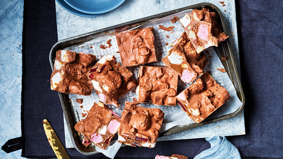 Nornie Bero's Easter rocky road fudge