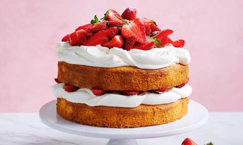 Classic Victoria sponge cake