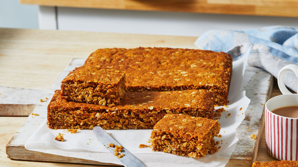 Coconut oat slice