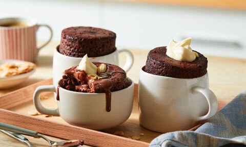 Chocolate mug cake