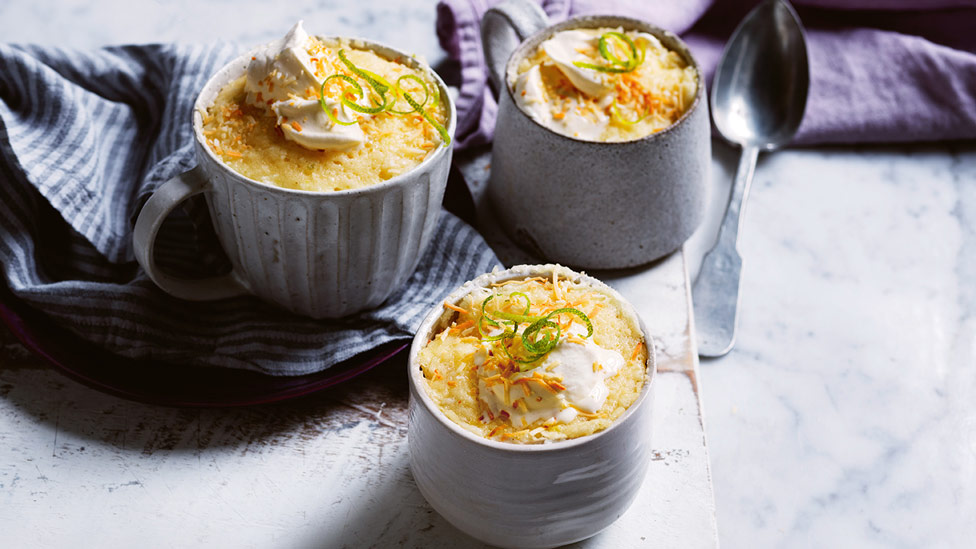 3 cups of lime and coconut pudding