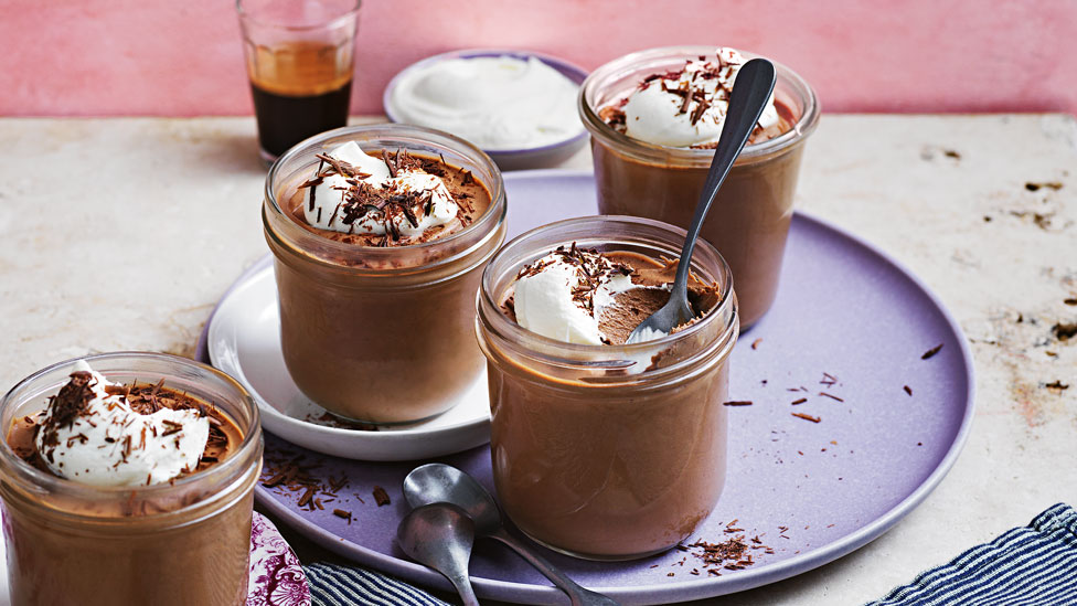 3-ingredient mocha mousse