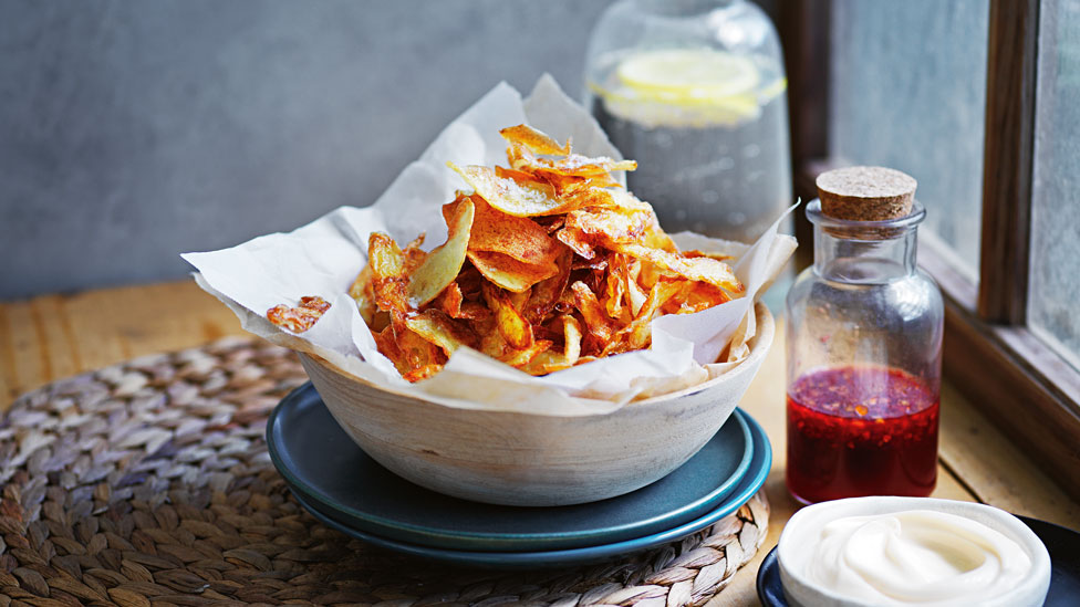 Matt Stone's salt and vinegar potato skins