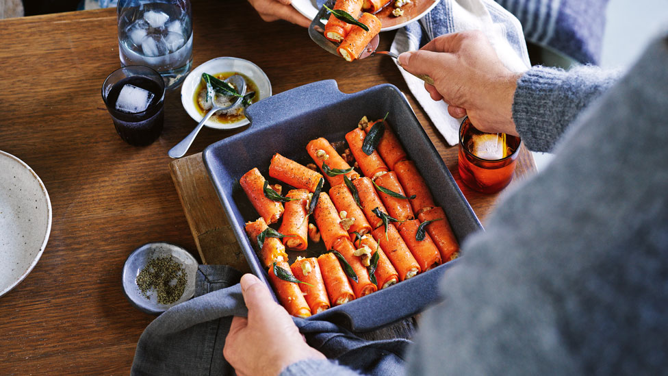 Curtis Stone’s sweet potato cannelloni