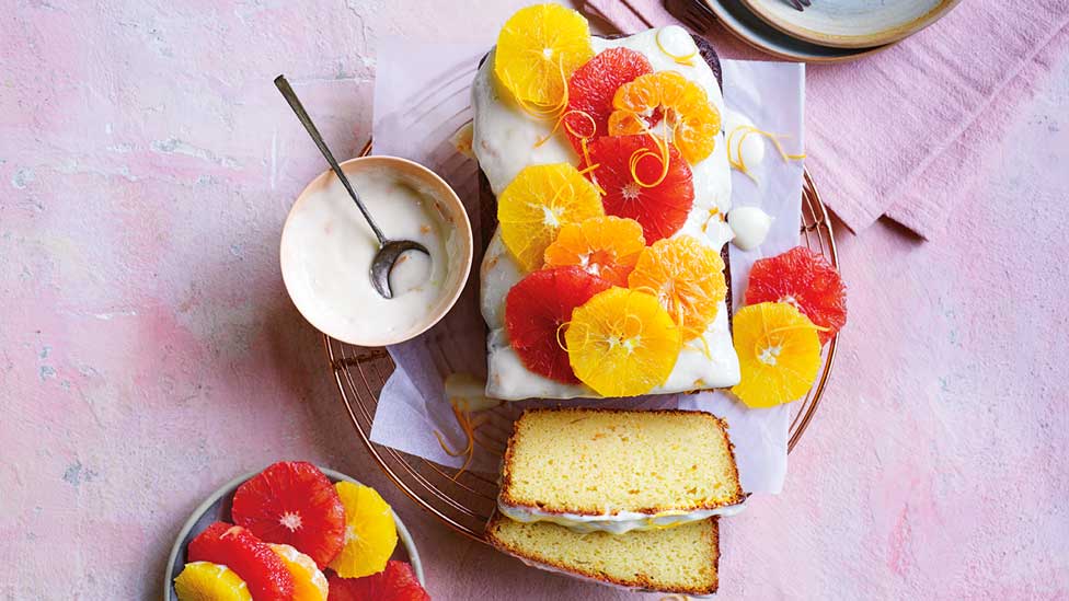 Orange and ricotta loaf cake