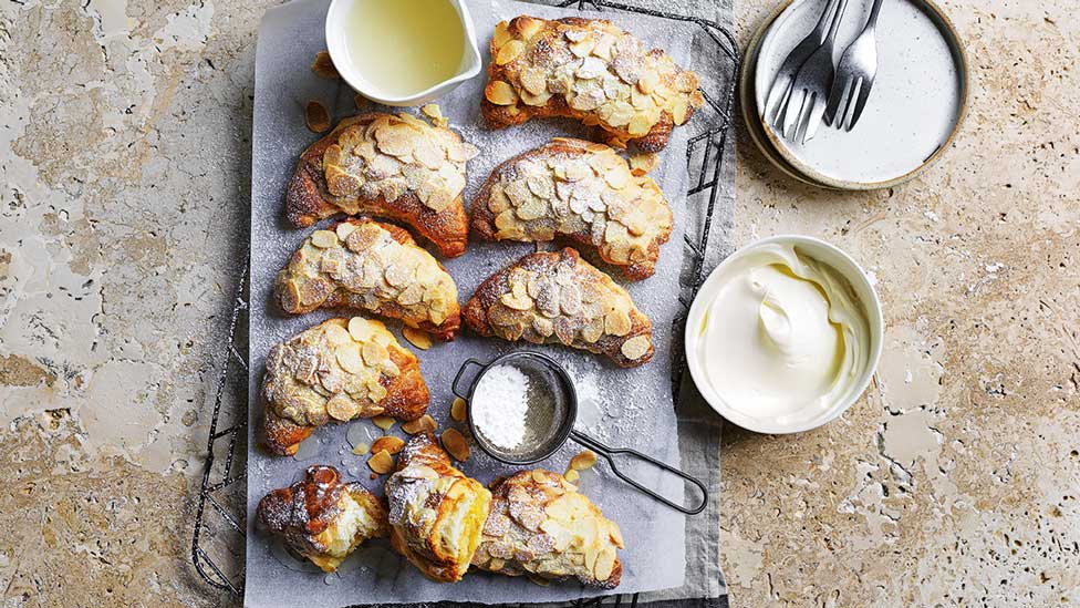 Mona's cheat’s almond croissants