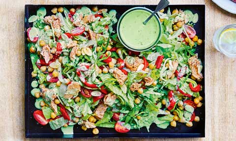 10 minute salmon salad