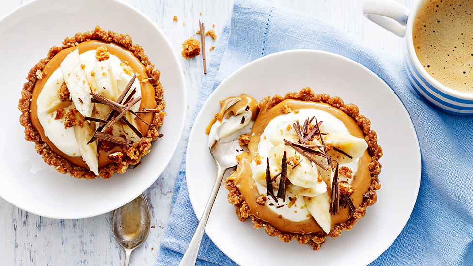 Anzac banoffee pies