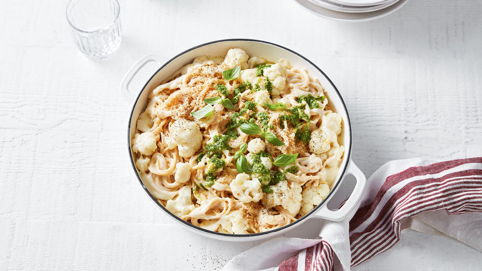 Cheat's cauliflower cheese