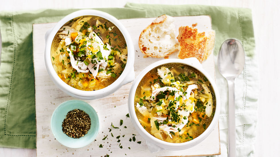 Chicken and barley soup recipe