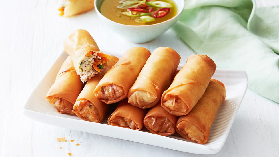 Chicken spring rolls