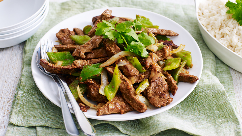 Chinese satay beef