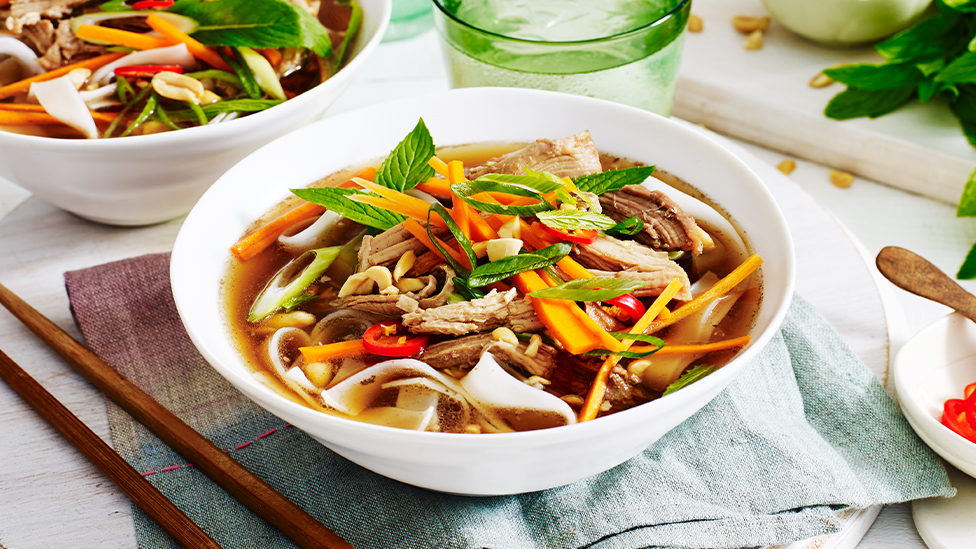 Coconut braised pork pho