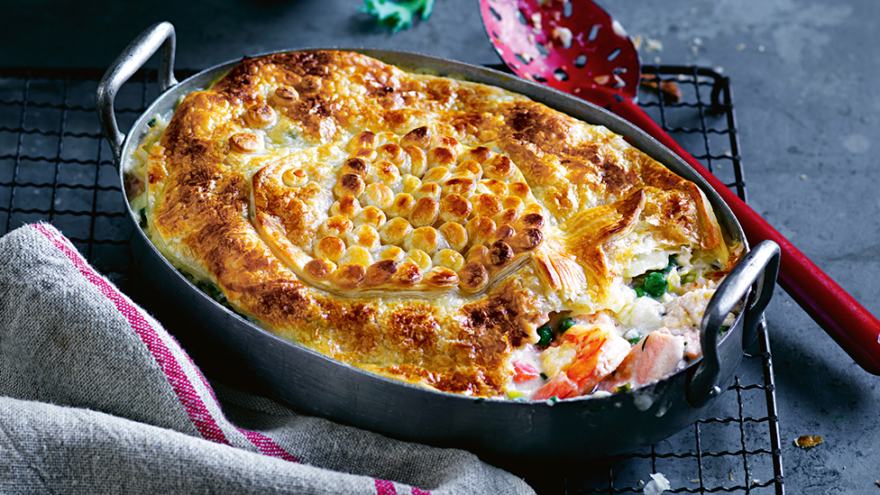 Creamy fish pie