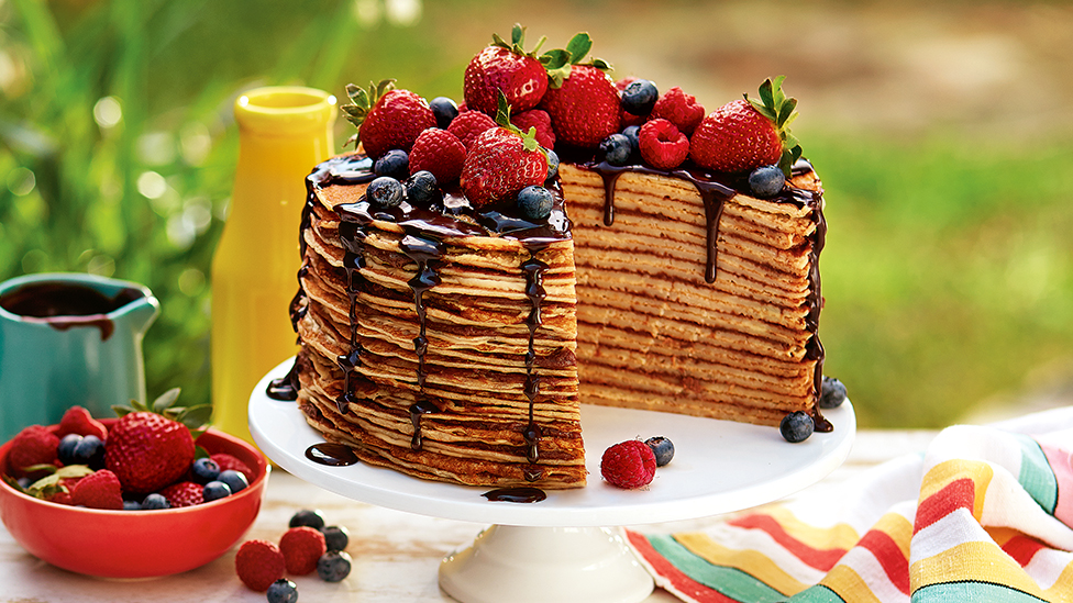 Chocolate Mocha Crepe Cake