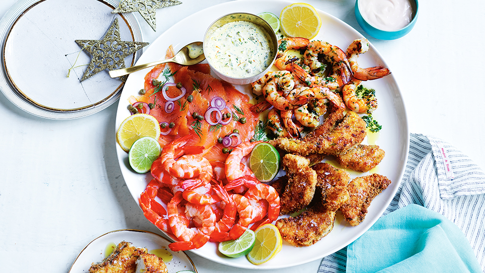 Crumbed barramundi fingers